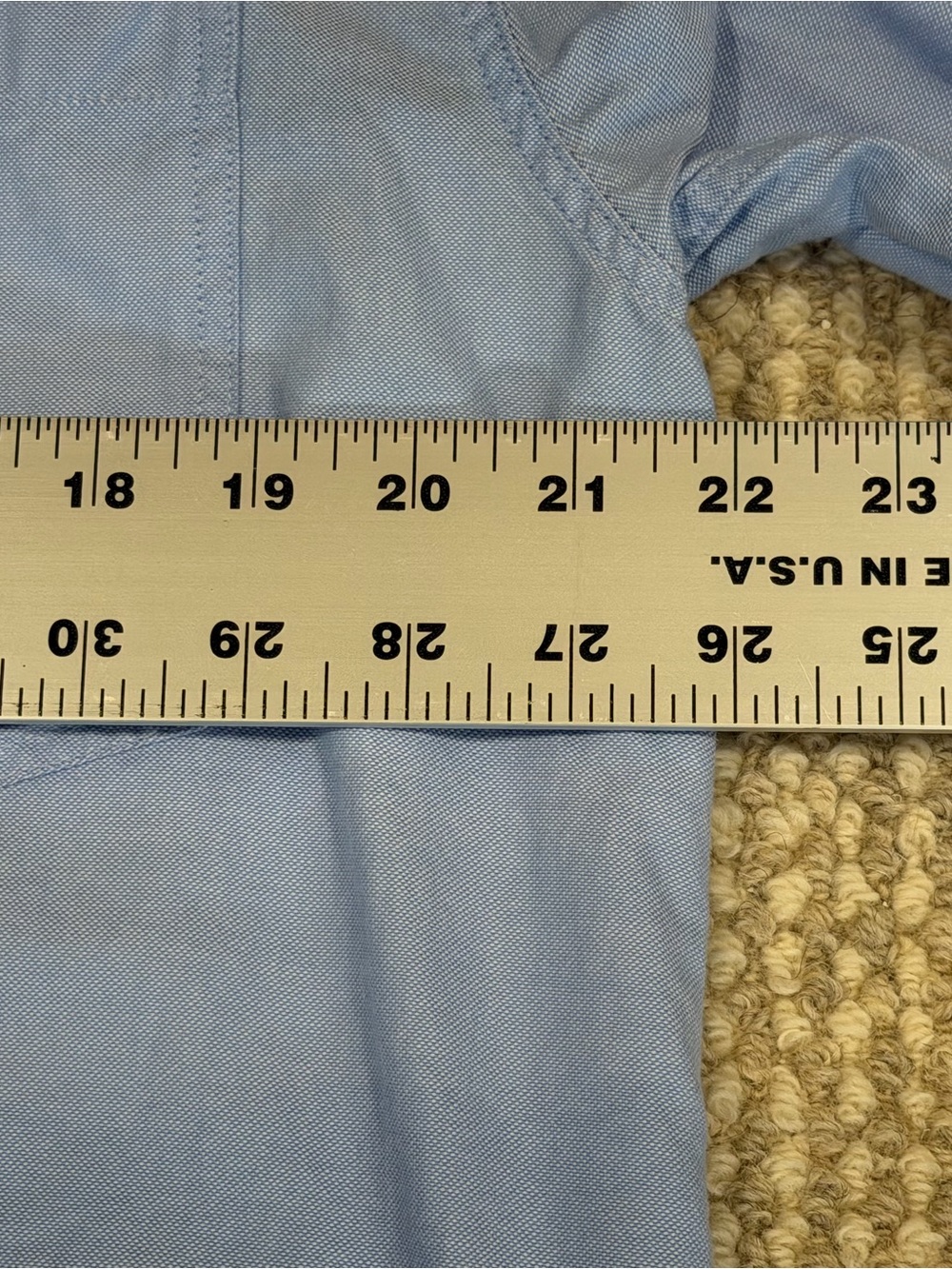 BODEN Button Down Shirt Long Sleeve Casual Womens Size 8R Light Blue - Picture 4 of 10